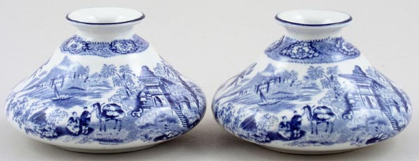 Vases pair of small c1920s